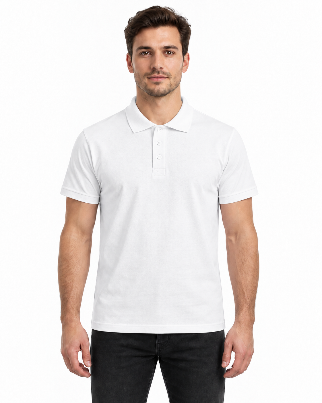 Tricou Polo Barbati din bumbac 200gsm