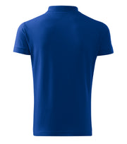 Tricou polo copii albastru spate