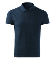 Tricou polo copii bleumarin fata