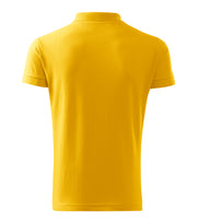 Tricou polo copii galben spate