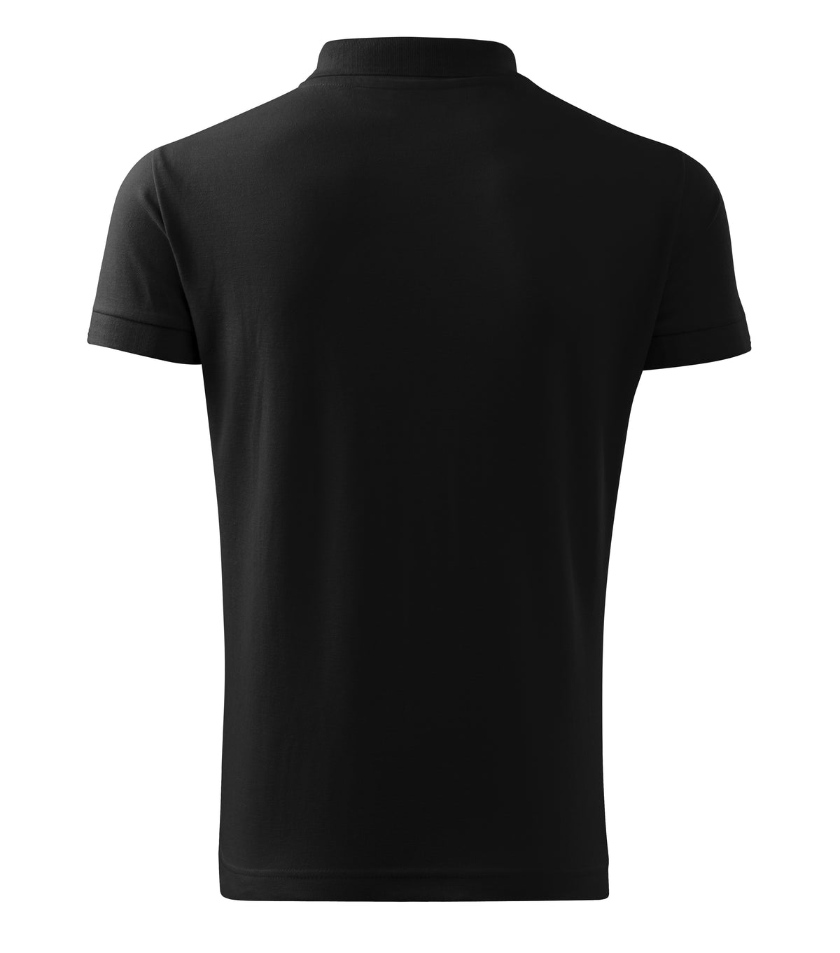 Tricou polo copii negru spate