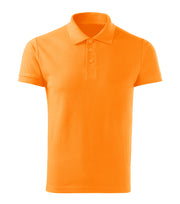 Tricou polo copii portocaliu fata