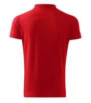 Tricou polo copii rosu spate