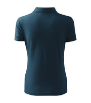 Tricou polo dama bleumarin spate