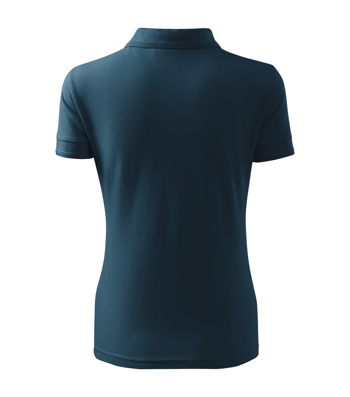 Tricou polo dama bleumarin spate