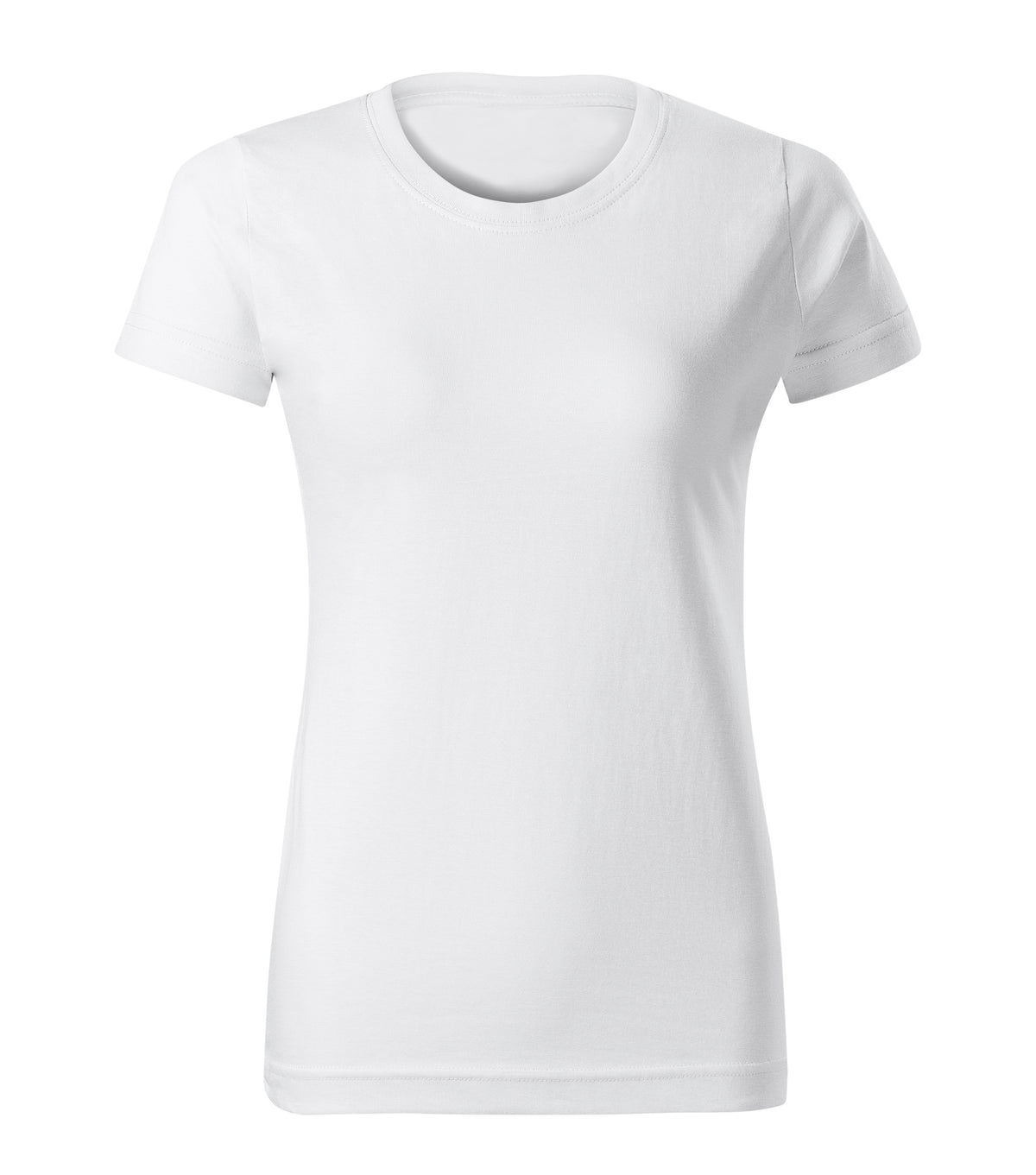 Tricou regular fit dama cambrat din bumbac – 165-250 GSM