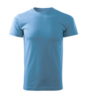Tricou regular fit unisex pentru copii din bumbac, culoare Bleu