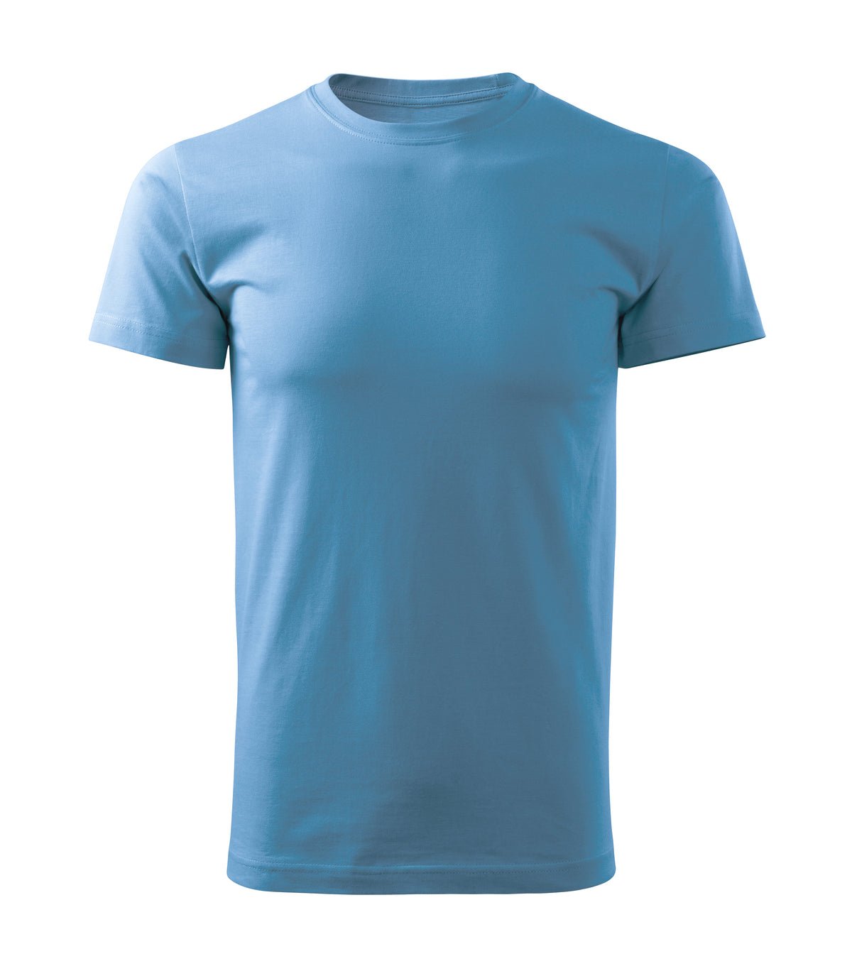 Tricou regular fit unisex pentru copii din bumbac, culoare Bleu