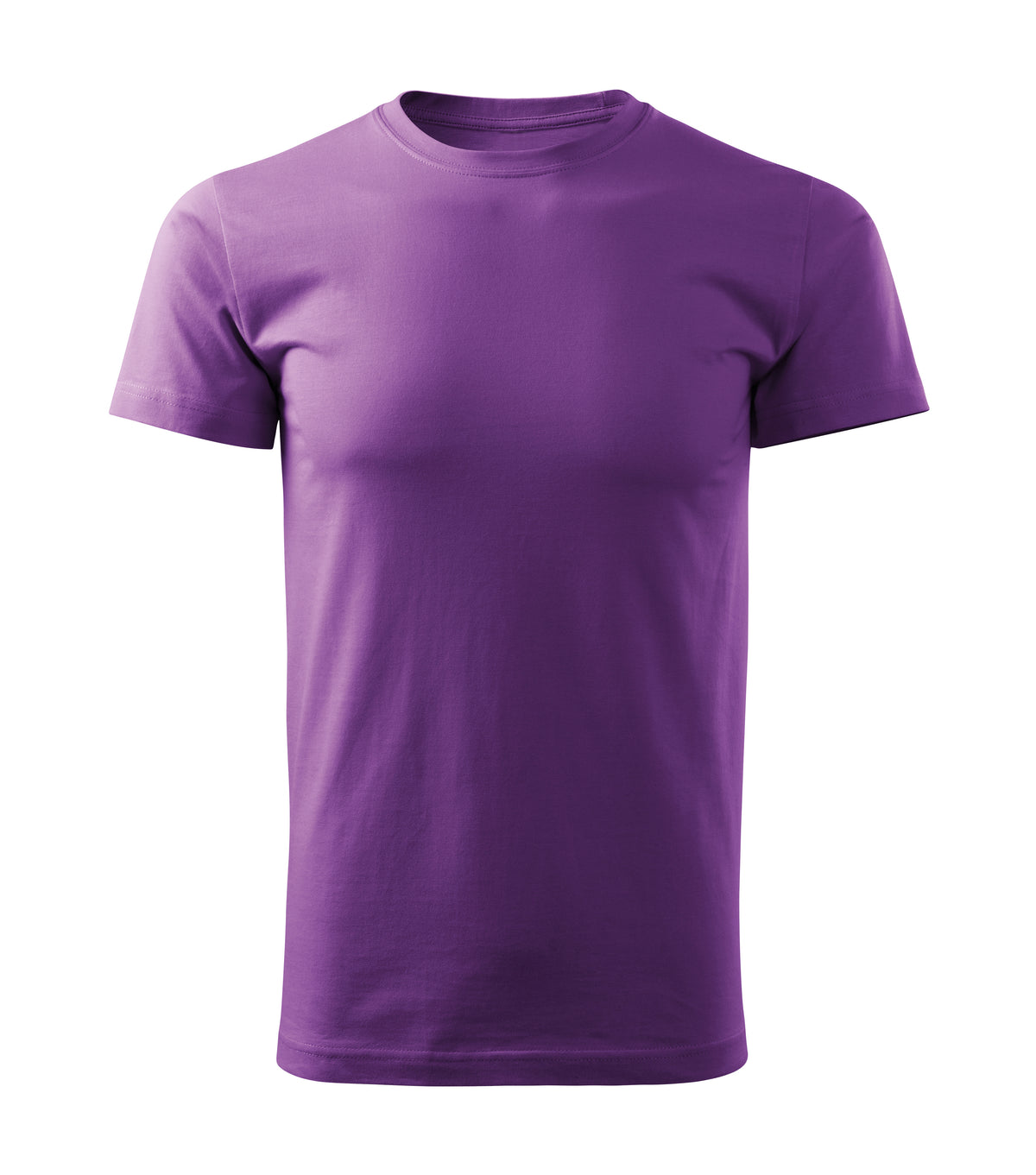 Tricou regular fit unisex pentru copii din bumbac, culoare Mov