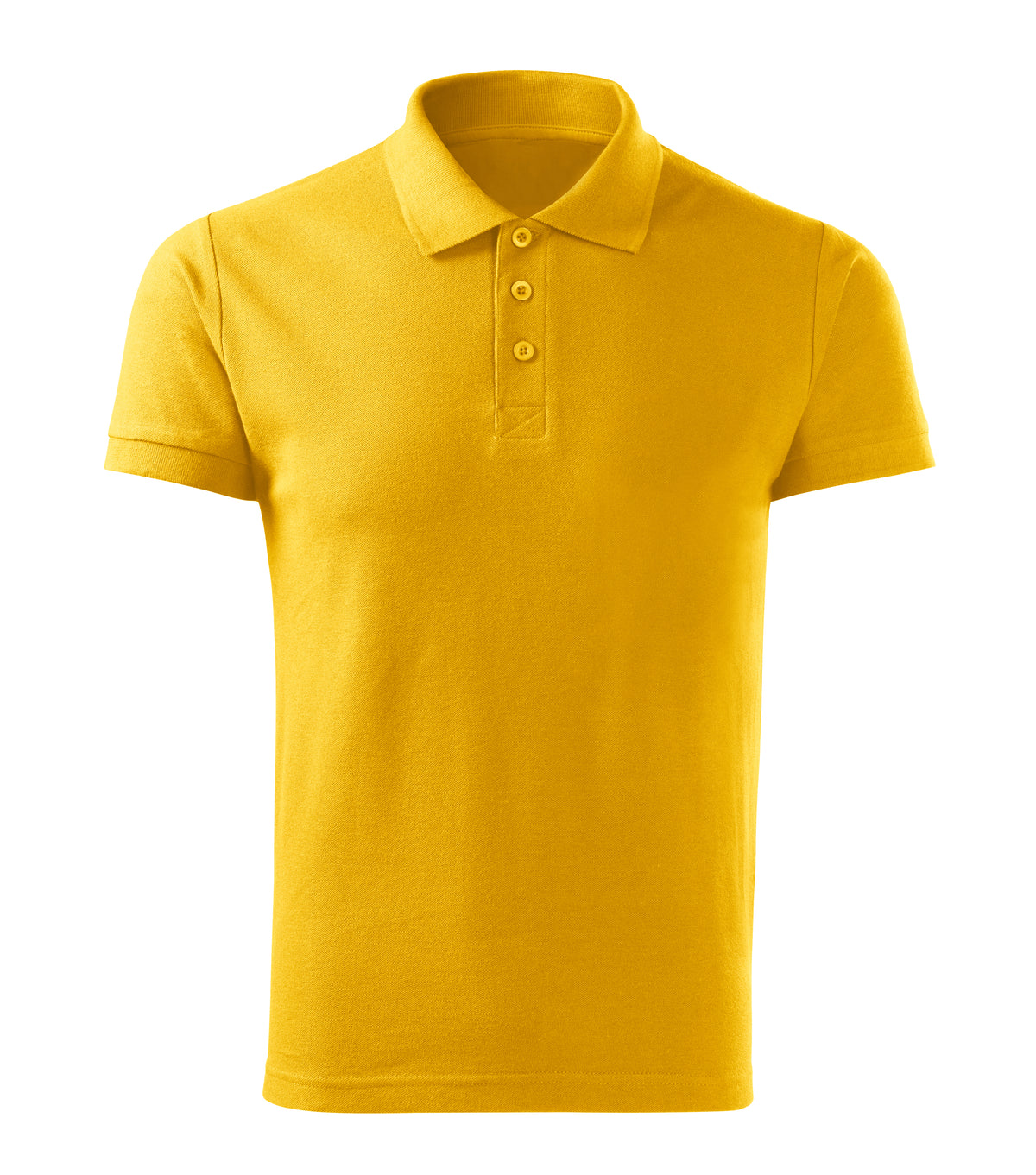 Tricou polo barbati, culoare Galben